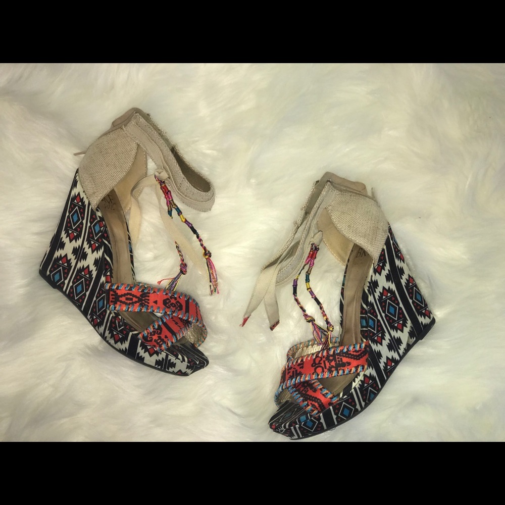 Cute wedge sandals